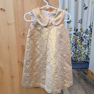 Hucklebones Gold Kids Formal Dress